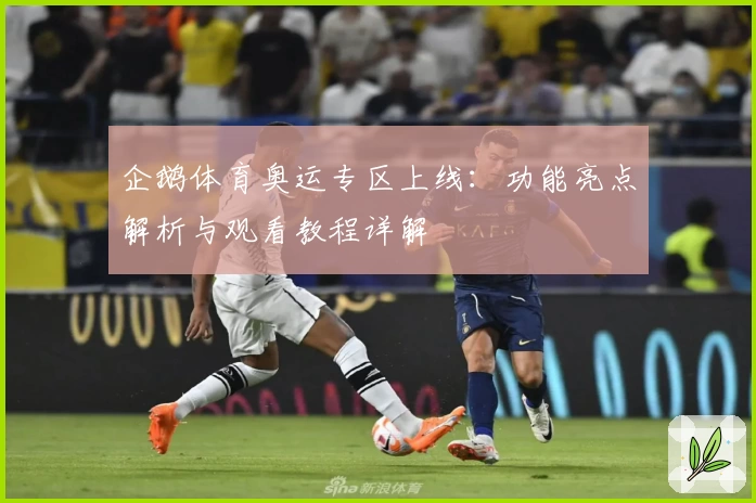 企鹅体育奥运专区上线:功能亮点解析与观看教程详解